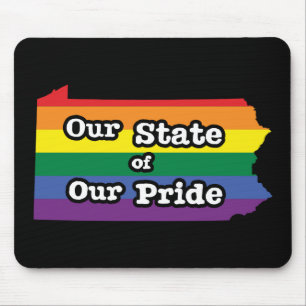 Mousepad Nosso Estado de Orgulho Pensilvânia