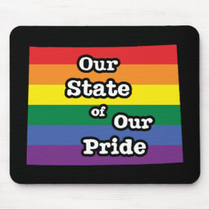Mousepad Nosso Estado de Orgulho Wyoming