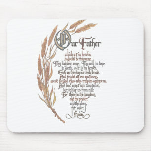Mousepad Nosso Pai Que Arte Nos Lordes Do Céu Oram Mathew 6