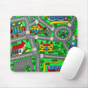 Mousepad Nostalgia da década de 90, carpete de carpete nost