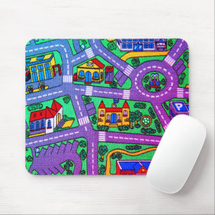 Mousepad Nostalgia dos anos 90, tapete nostálgico da estrad