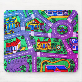 Mousepad Nostalgia dos anos 90, tapete nostálgico da estrad