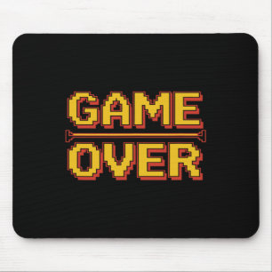 Mousepad Nostalgia engraçada dos anos 80 Arcade Gamer Vídeo