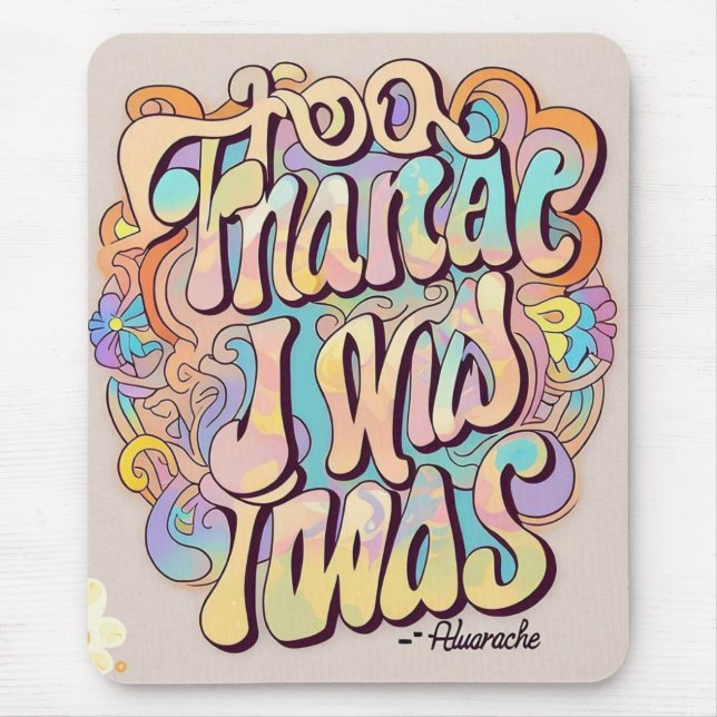 Mousepad "Nostalgia moderna" (Frente)