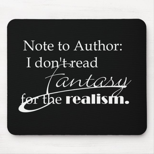 Mousepad Nota ao Autor (Frente)