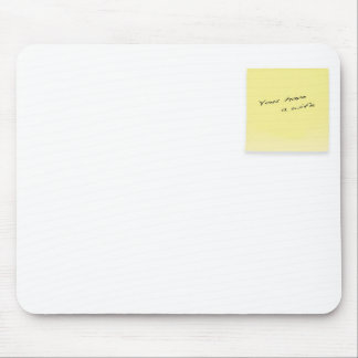 Mousepad nota pegajosa