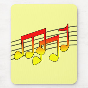 Mousepad Notas Musicais