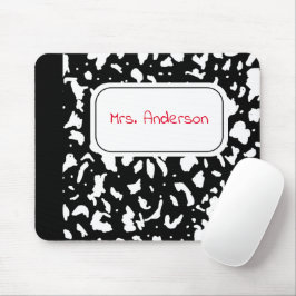 Mousepad Notebook Marble Composition Personalizado