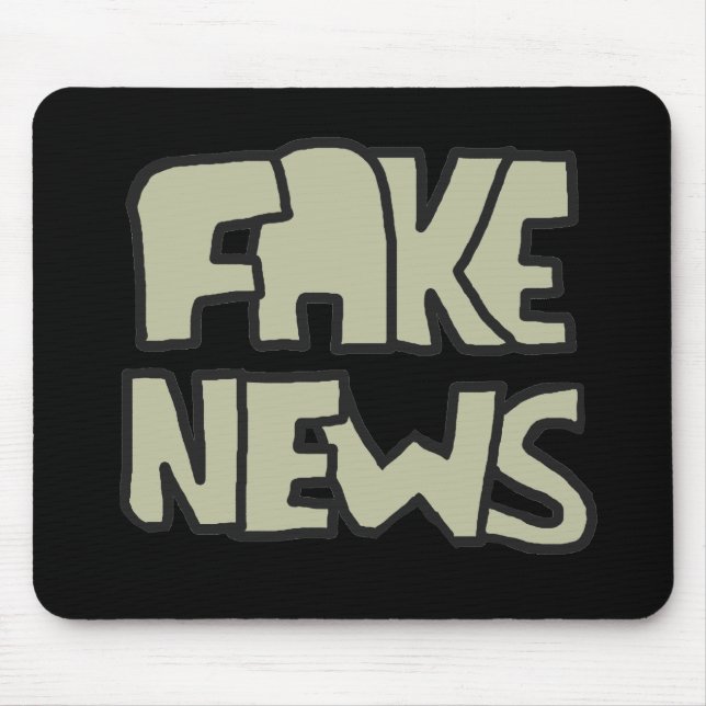 Mousepad Notícias falsas (Frente)
