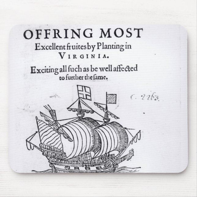 Mousepad Nova Britannia. Offring a maioria de Fruites (Frente)