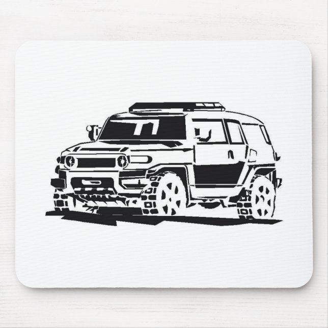 Mousepad Nova geração do FJ Cruiser (Frente)