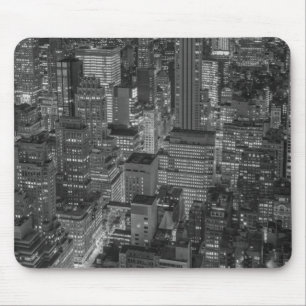 Mousepad Nova Iorque Branco preto - Skyline