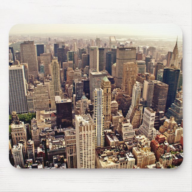 Mousepad Nova Iorque de cima de (Frente)