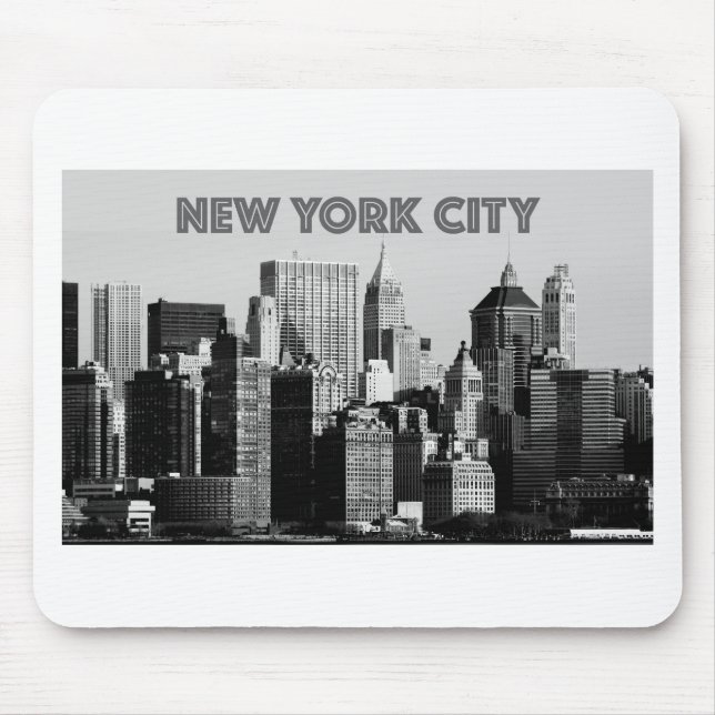 Mousepad Nova Iorque Lower-Manhattan Pro Foto (Frente)