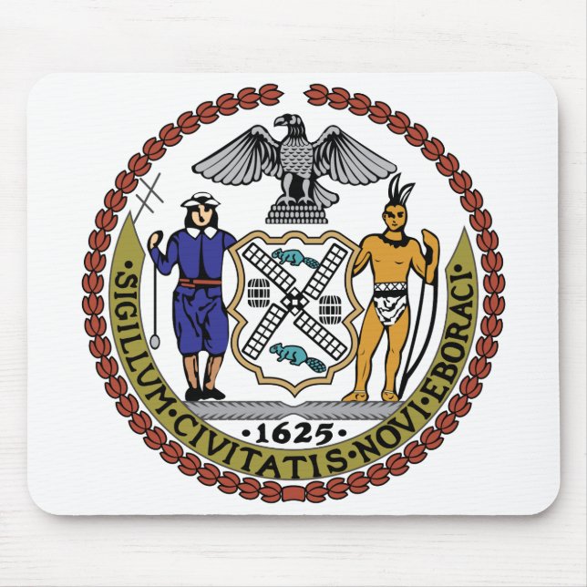 Mousepad Nova Iorque Seal (Frente)