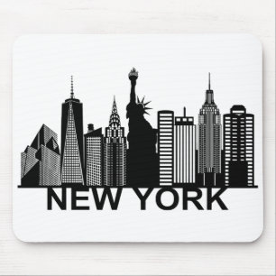 Mousepad Nova Iorque silhueta