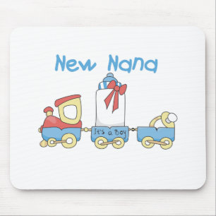 Mousepad Nova Nana - Camisetas de trem e presentes