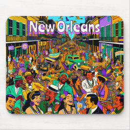 Mousepad Nova Orleans, Pessoas Louisiana se divertindo