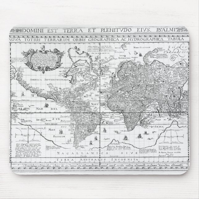 Mousepad Nova Totius Terrarum Orbis (Frente)