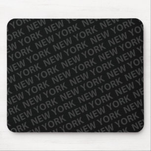 Mousepad Nova York - Padrão - Cinza Escura