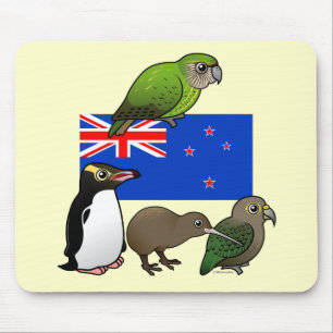Mousepad Nova Zelândia Birdorables