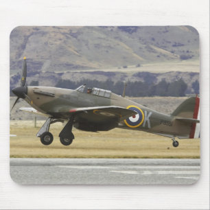 Mousepad Nova Zelândia, Otago, Wanaka, Warbird Com Mais De