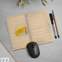 Novidade na armadilha do mouse dot do escritório e