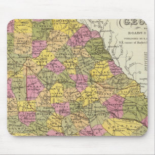 Mousepad Novo Mapa Da Geórgia