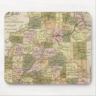 Mousepad Novo Mapa De Illinois 2