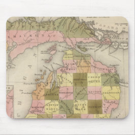 Mousepad Novo Mapa De Michigan