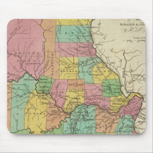 Mousepad Novo Mapa Do Missouri
