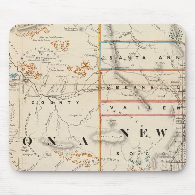 Mousepad Novo México, Arizona (Frente)