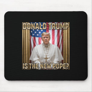 Mousepad Novo Papa Trump Tee - Piada Política Hilária