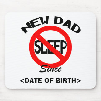 Mousepad Novo papai personalizado nenhum presente do sono