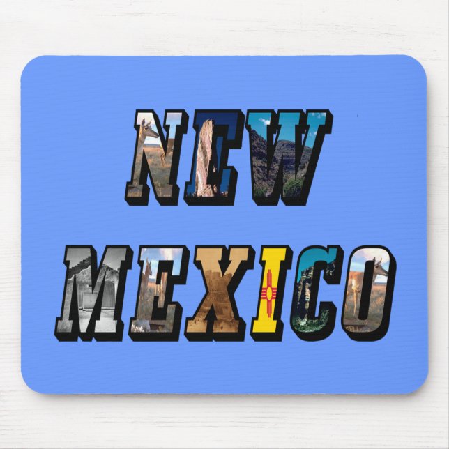 Mousepad Novo Texto da Imagem do México (Frente)