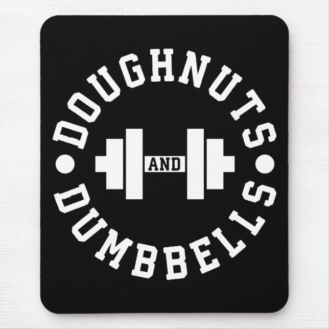 Mousepad Nozes e Dumbbeldes - Carboidratos - Exercício Engr (Frente)
