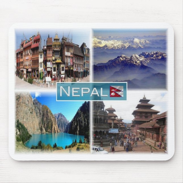 Mousepad NP Nepal - Boudha Stupa - (Frente)