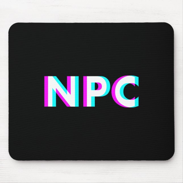 Mousepad Npc Meme - Non Player Character 2  (Frente)