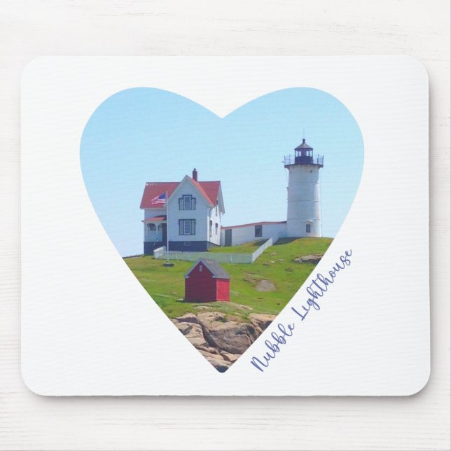 Mousepad Nubble Lighthouse, York Maine (Frente)