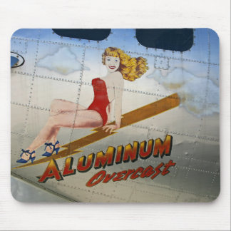 Mousepad nublado de alumínio