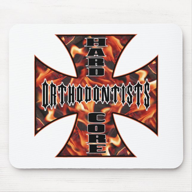 Mousepad Núcleo duro dos Orthodontists (Frente)