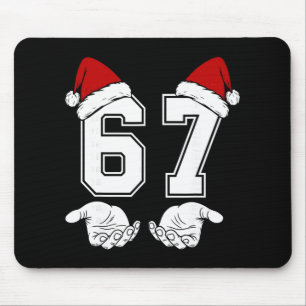 Mousepad Número 67 Correspondente Seis Sete 6 7 Meme 6 7 Na