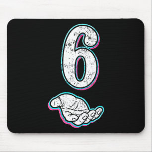 Mousepad Número 6 Combinando 67 Meme Fantasia de Halloween