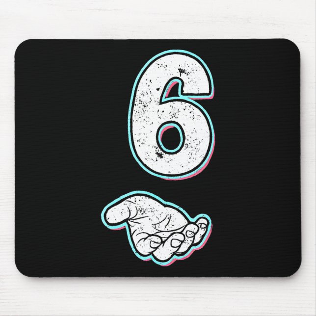 Mousepad Número 6 Correspondente à Roupa de Halloween do Me (Frente)