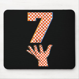 Mousepad Número 7 Combinando 67 Meme Xadrez Fantasia de Hal