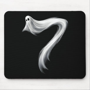 Mousepad Número 7 Fantasma Divertido Seis Sete 67 Halloween