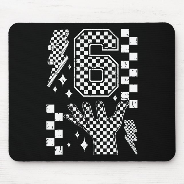 Mousepad Número 7 Roupa Xadrez de Criança Combinando Meme 6 (Frente)