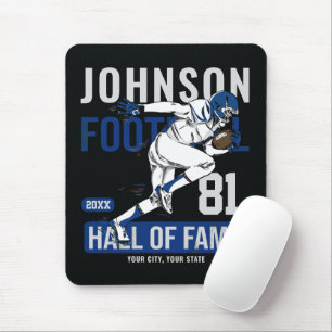Mousepad NÚMERO DE NÚMERO DA Equipe DE Futebol Personalizad