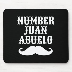 Mousepad Número Juan Abuelo, Espanhol, Ofertas do Melhor Pa