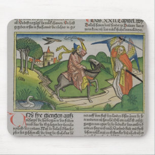 Mousepad Números 22 burro de fala de 20-35 Balaam, 'do N